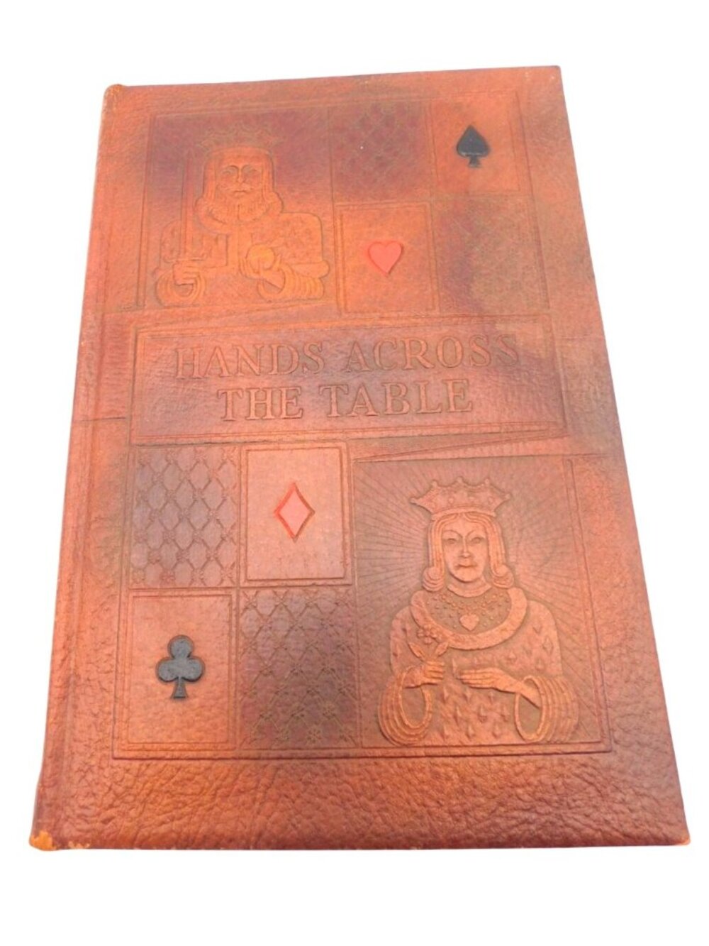 Hands Across The Table Vintage Leather Hardcover Book The Complete Card Player